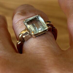 BLUE TOPAZ RING